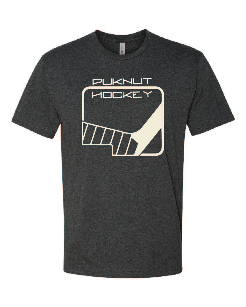 PUKNUT T-shirt - Gray - Stick logo - Off white print